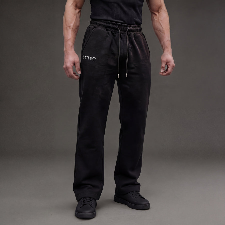 Person wearing ZytroAthletics Legacy Uncuffed Joggers.